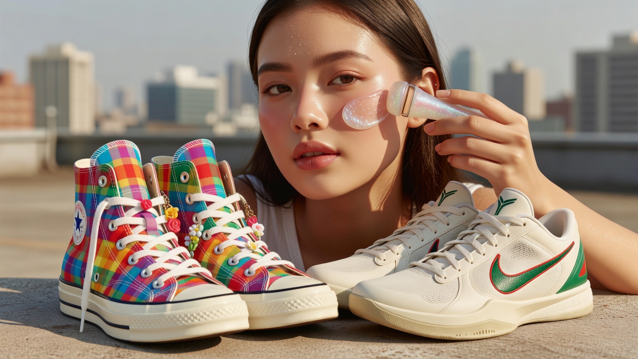 Chaotic Cute Chucks, Caitlin’s Kobes & Sensory Cloud Skin