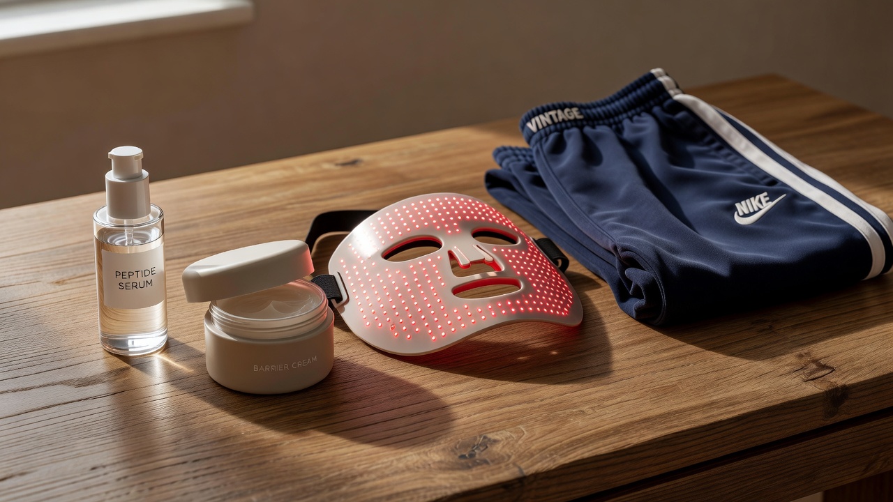 Longevity Glow, Utility Layers & Vintage Athleisure Heat