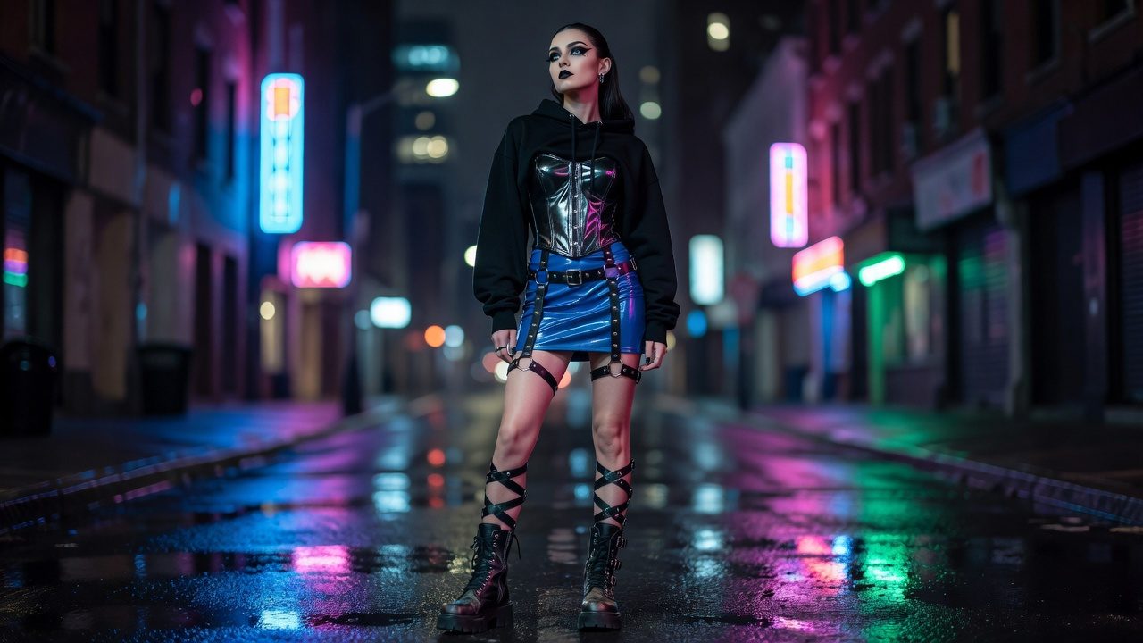 Shiny Rebellion: Gothic Latex Fetish als Street-Drip 2026