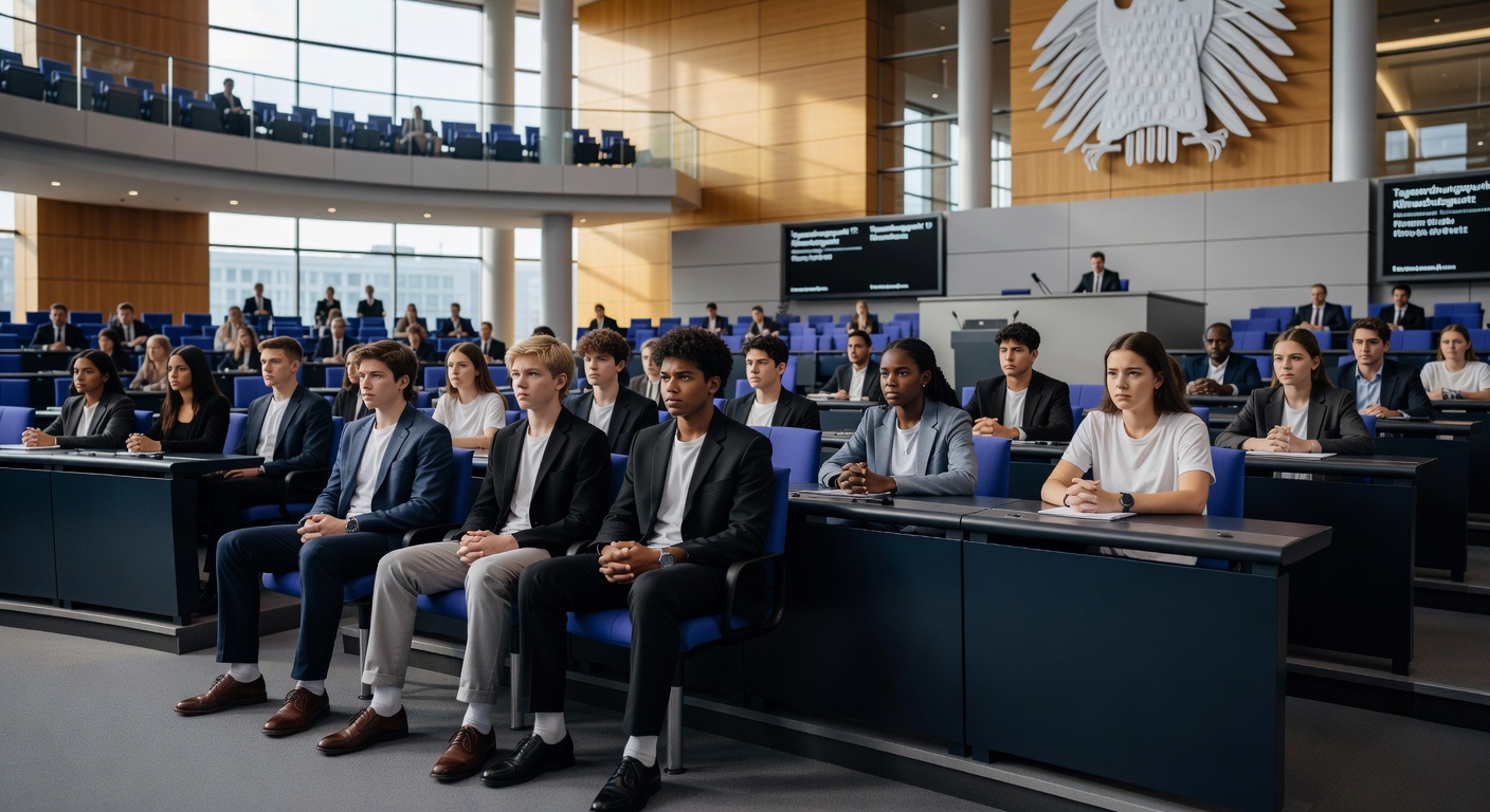 Jugend simuliert Bundestag: So läuft echtes Politik-Machen