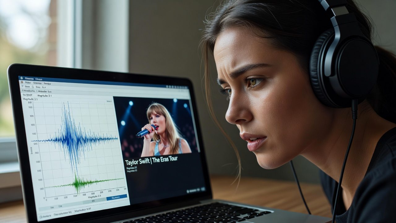Taylor Swift lässt die Erde beben – und macht dich zur Seismologin