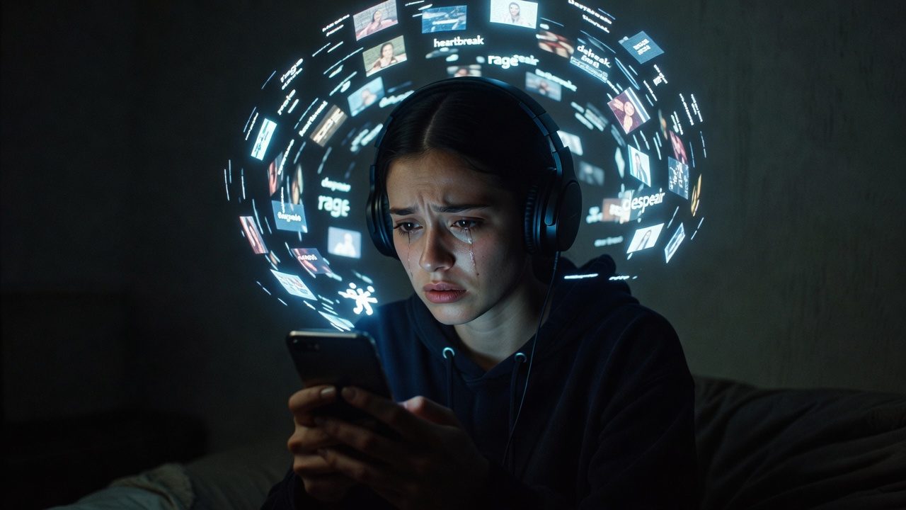 Dein Feed macht dich krank: Wie Algorithmen Depressionen pushen