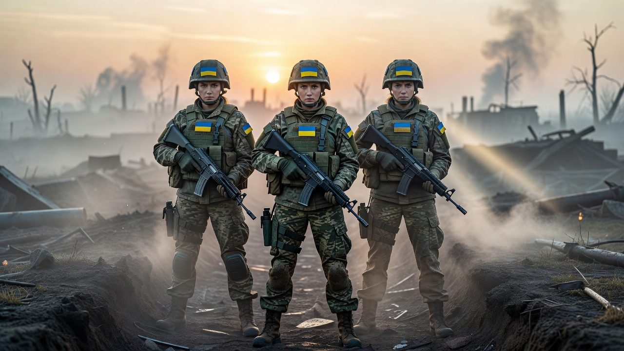 Drei Gen-Z-Frauen an der Ukraine-Front: Warum sie nicht aufgeben
